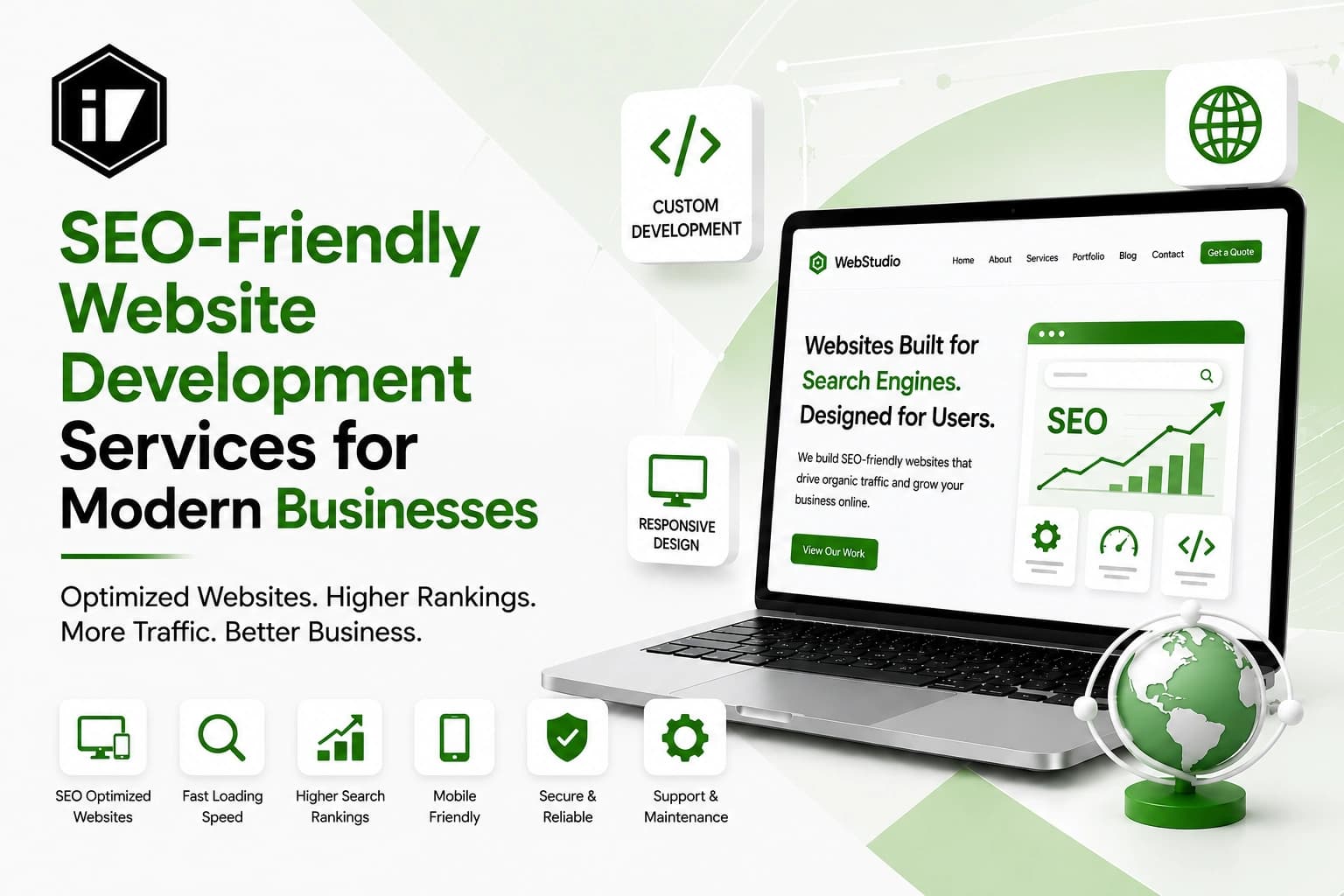 SEO Friendly Website Development for Modern Businesses