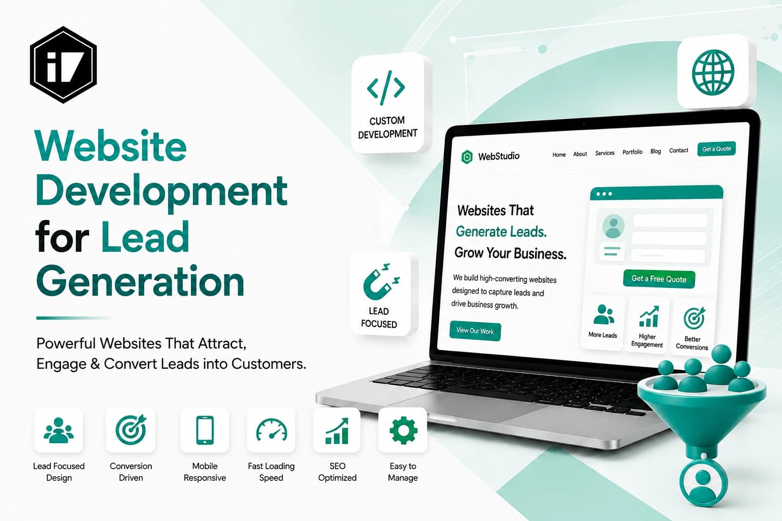 Website Development for Lead Generation and Business Growth