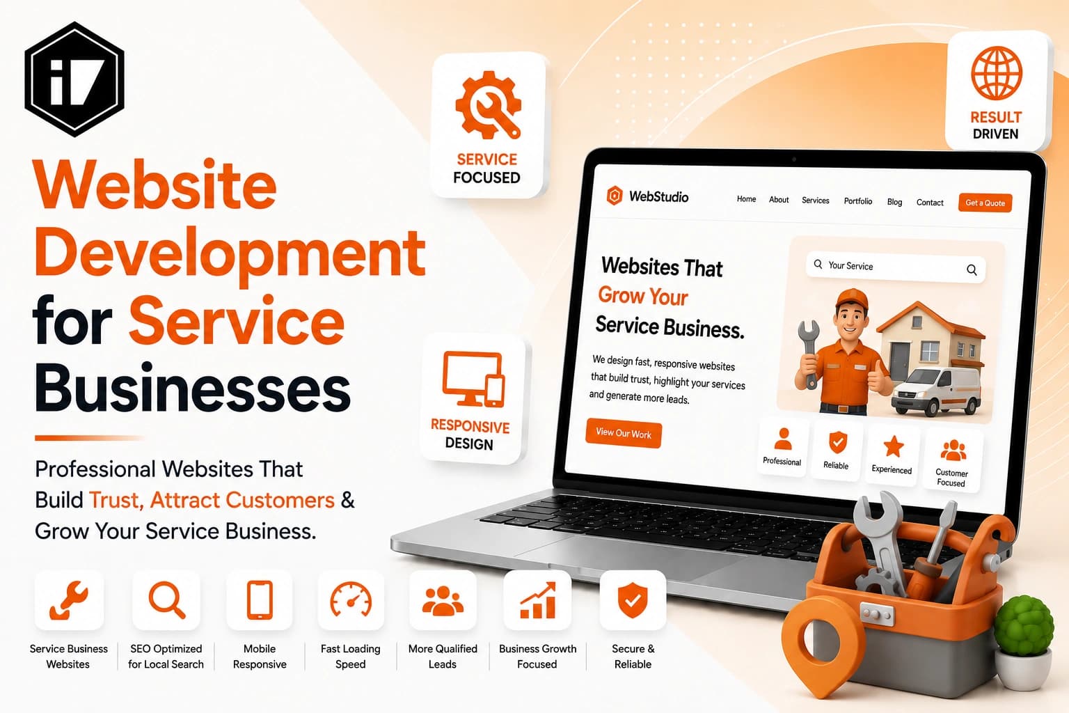 Website Development for Service Businesses and Growing Brands