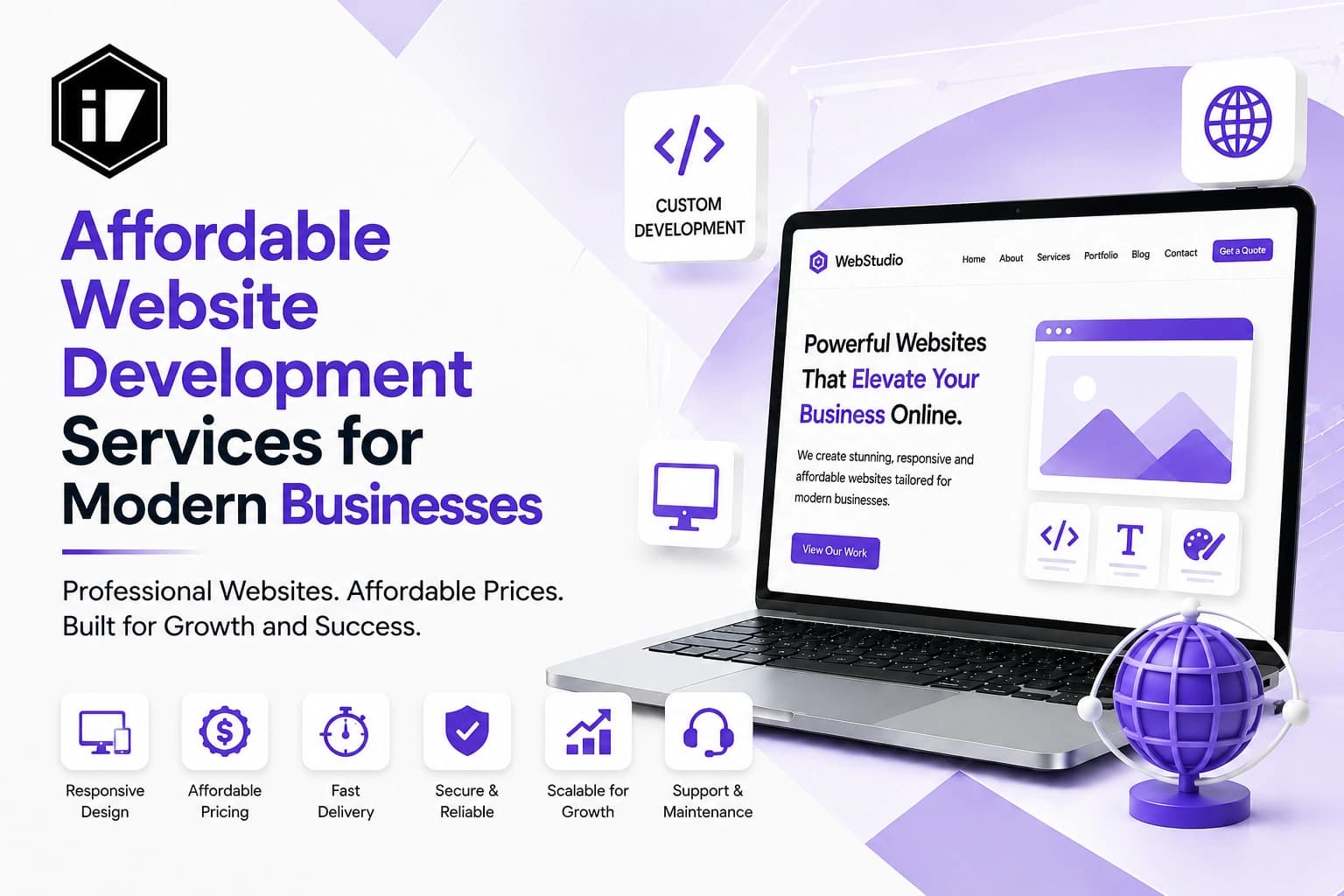 Affordable Website Development Services for Modern Businesses