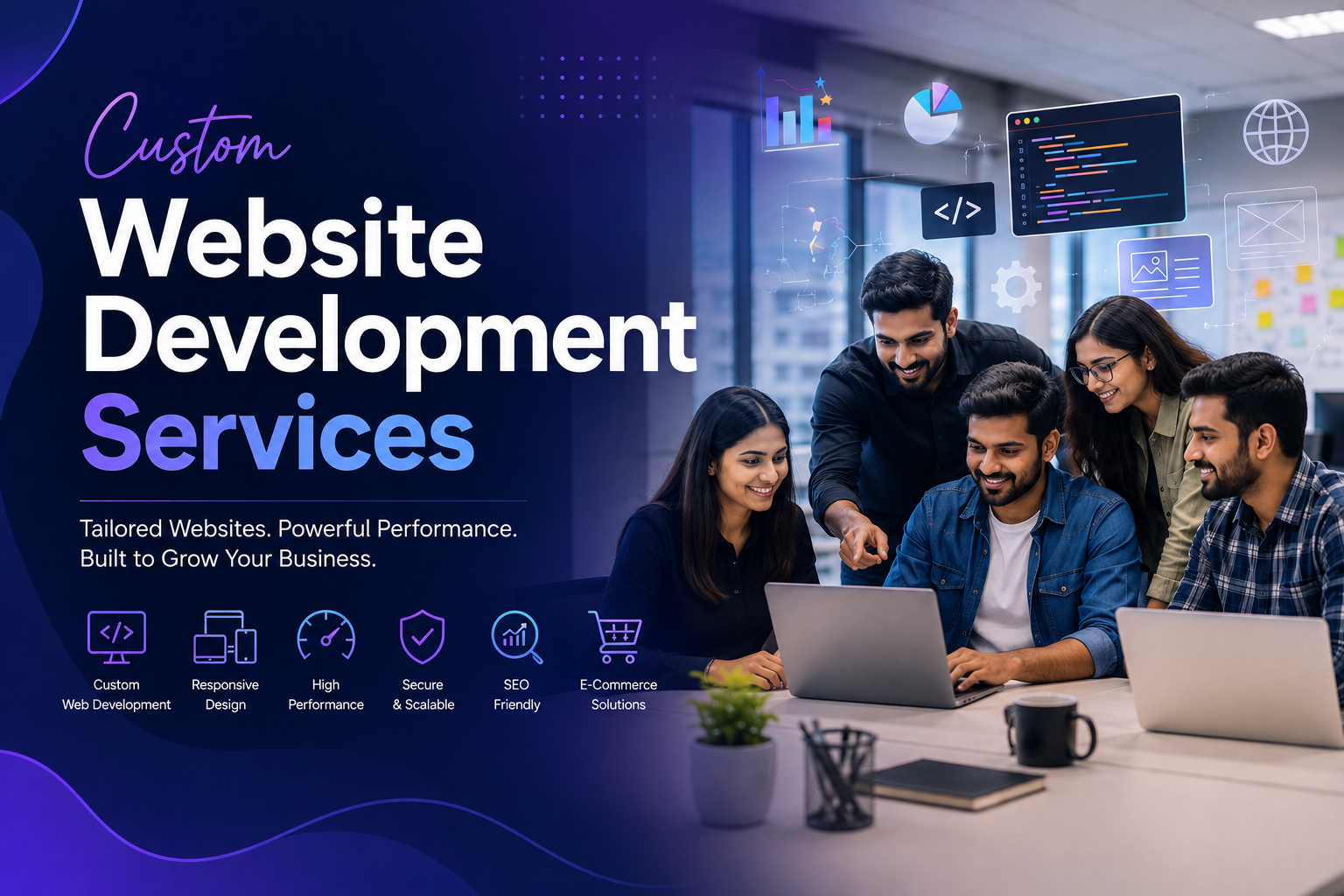Professional Custom Website Development Services for Modern Businesses ...