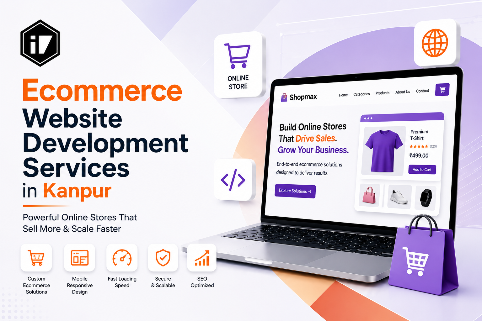 Ecommerce Website Development Services | IVSKA