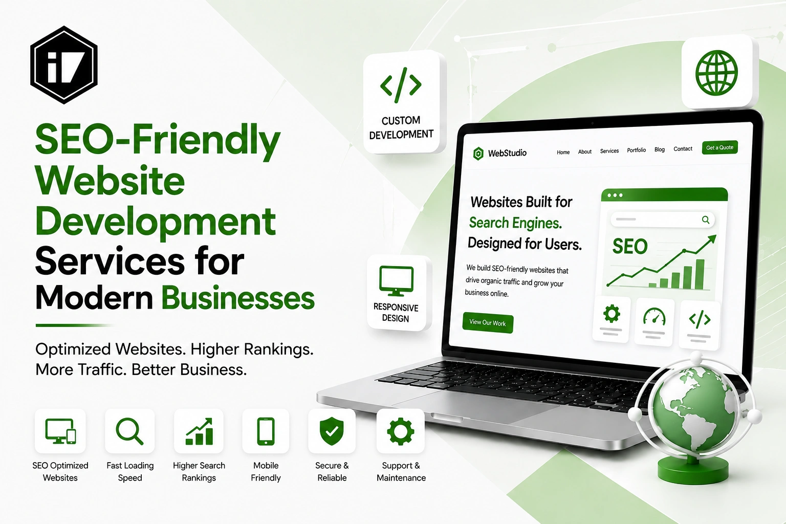 SEO Friendly Website Development for Modern Businesses